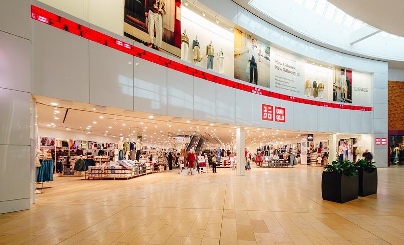 Uniqlo inside Square One Shopping Centre