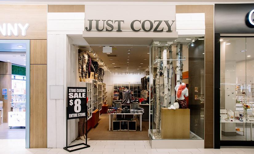 Just Cozy inside Square One Shopping Centre