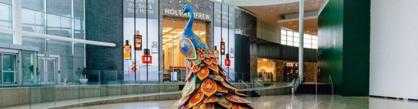Celebrate Diwali | Peacock Installation